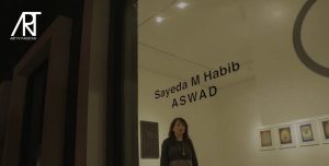 ASWAD Exhibition Opening at Canvas Gallery - Interview on Art Tv Pakistan